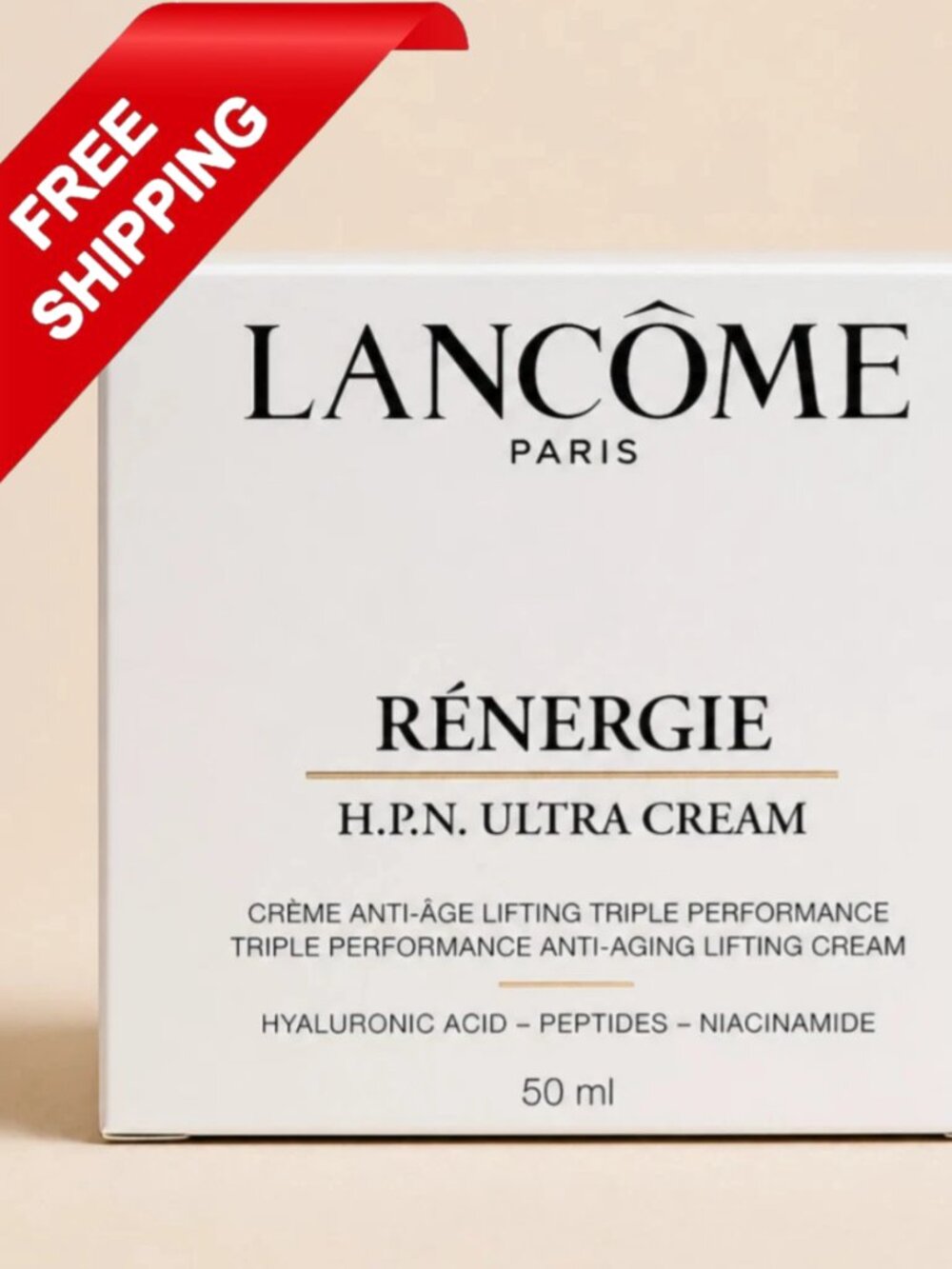 Lancome Renergie HPN ULTRA Cream 1.69 oz/50ml New &sealed. with box.